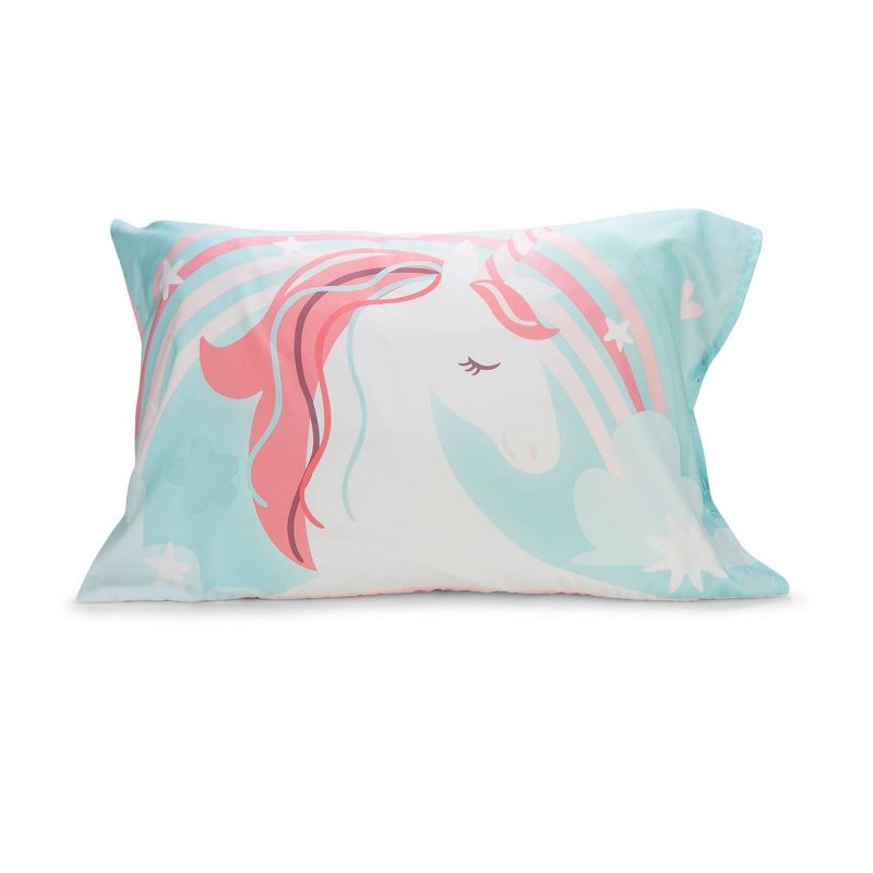 Unicorn Toddler Sheet Set Pink