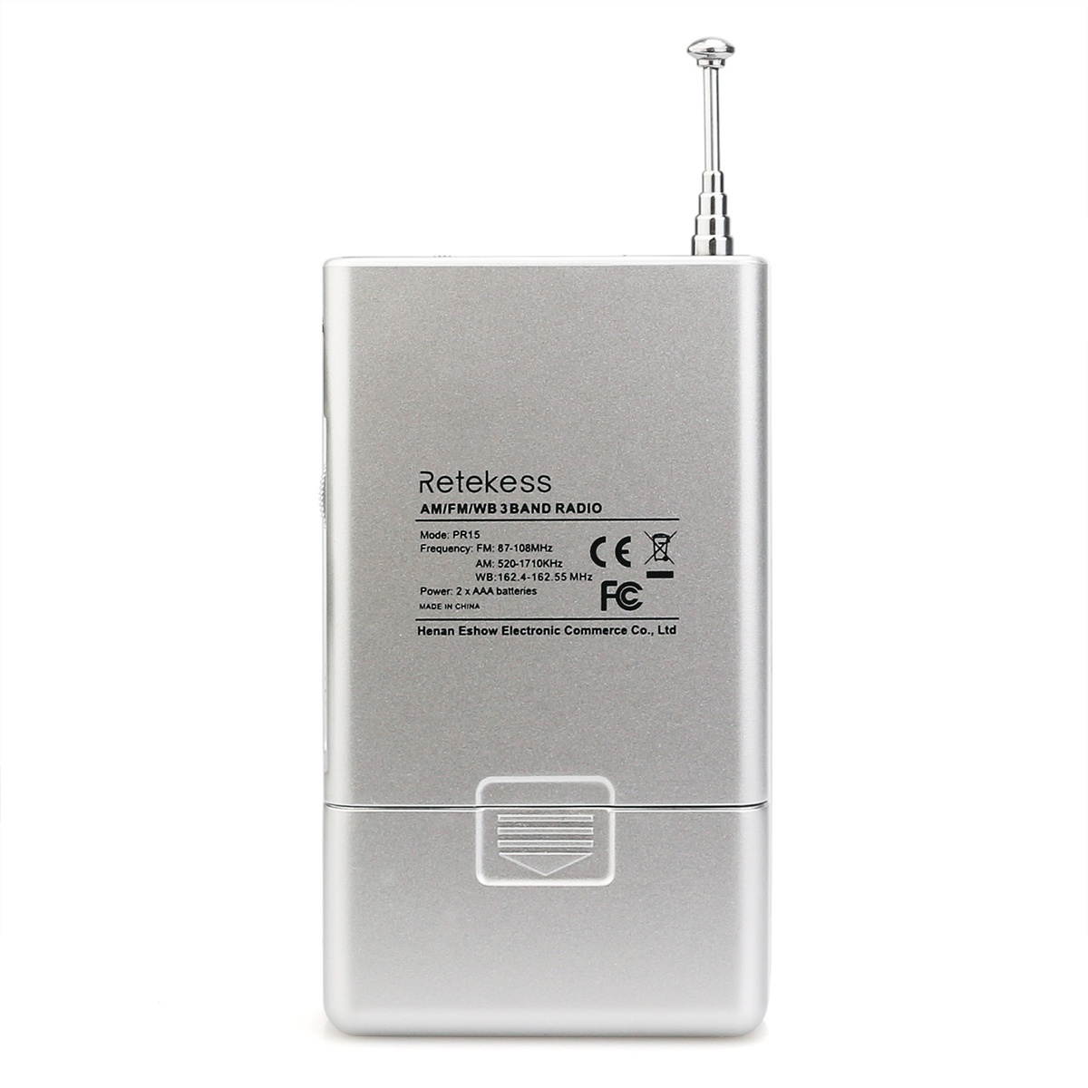 Retekess F9214 PR15 Digital Display Radio with FM AM for Family Camping Outdoor