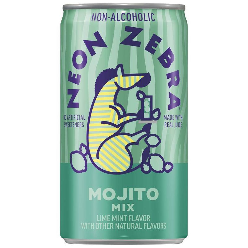 Neon Zebra Mojito Mix - 6pk/7.5 fl oz Cans