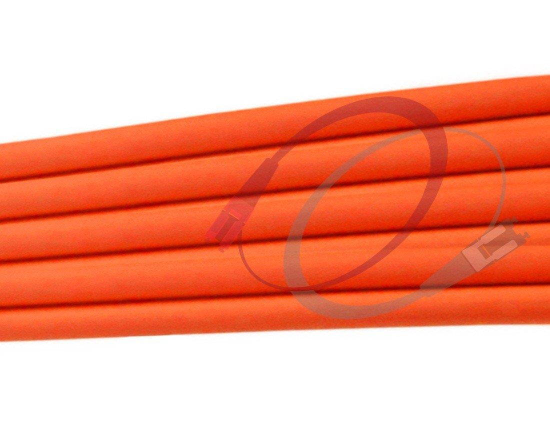 FiberCablesDirect - 4M OM1 LC ST Fiber Patch Cable | 1Gb Duplex 62.5/125 LC to ST Multimode Jumper 4 Meter (13.12ft) | Length Options: 0.5M - 300M | 1gb 10gb lc-st mmf UPC sfp 1gbase mmd dx PVC ofnr