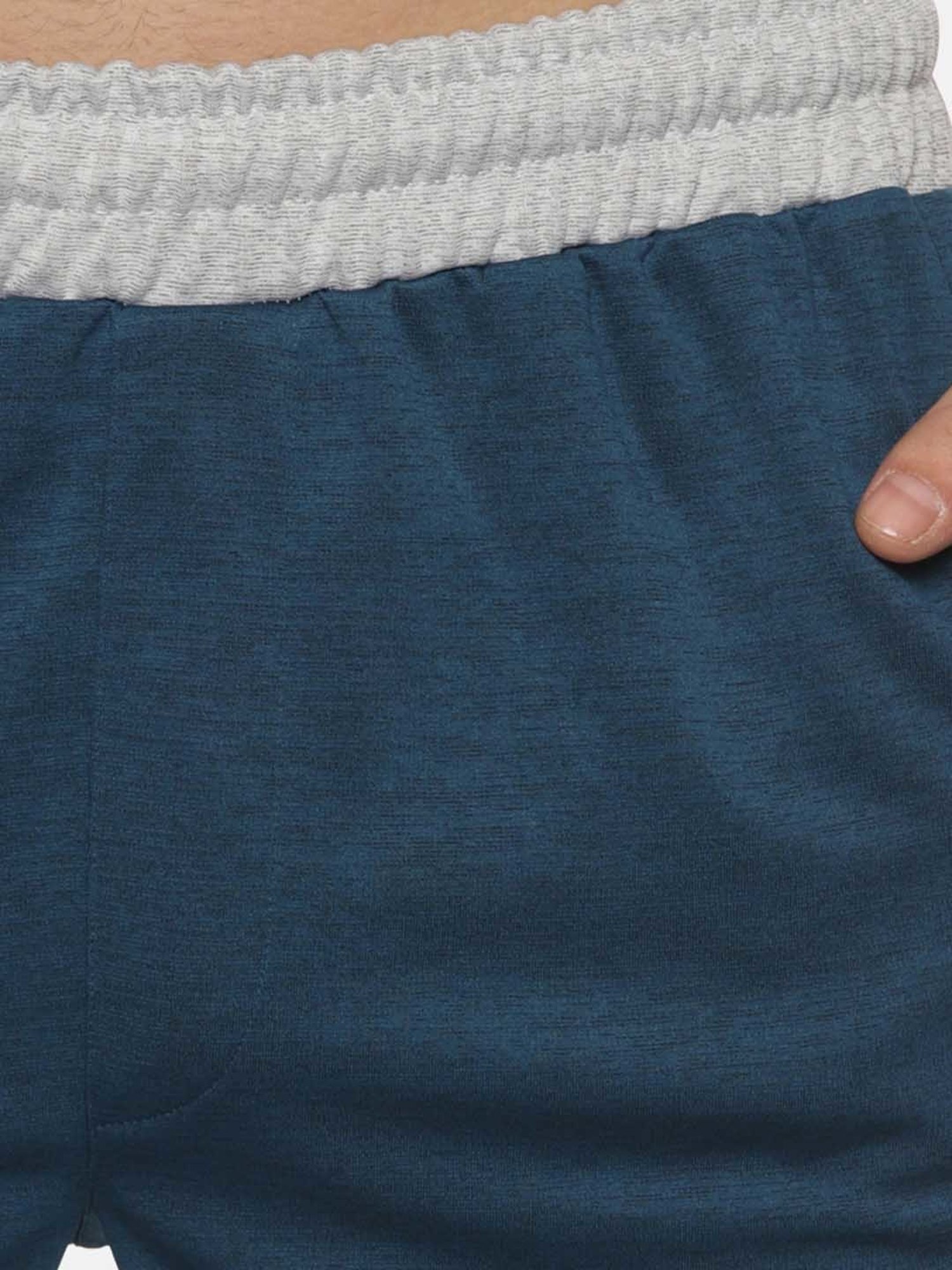 Adidas White Regular Fit Striped Sports Shorts