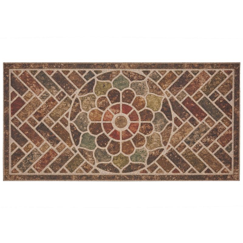 2'x4' Ornamental Entry Mat Brick - Mohawk