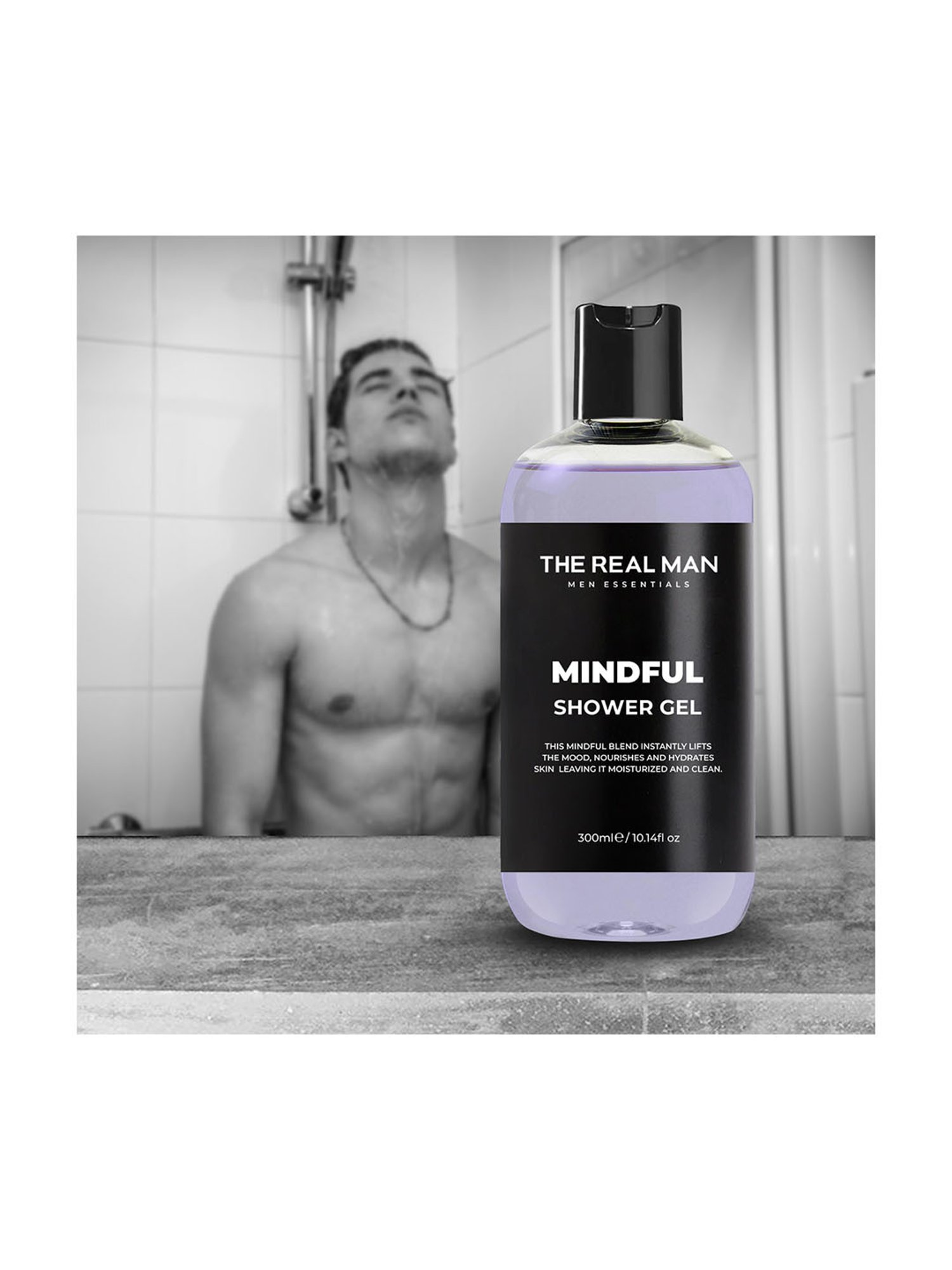 THE REAL MAN Mindful Shower Gel - 300 ml