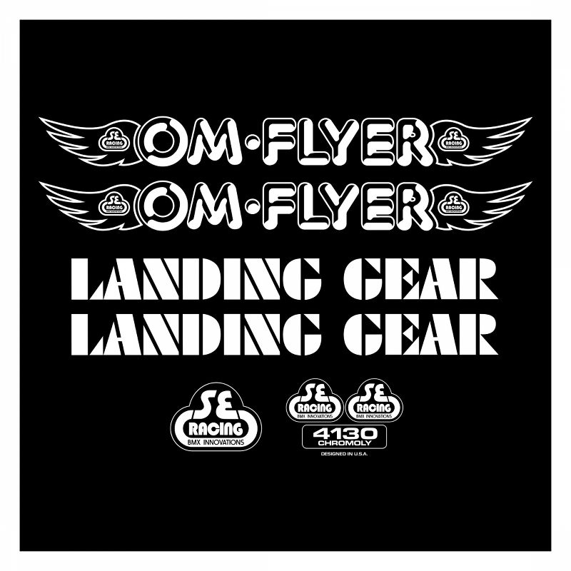 Se Bikes Om Flyer Decal Set Sticker/Decal