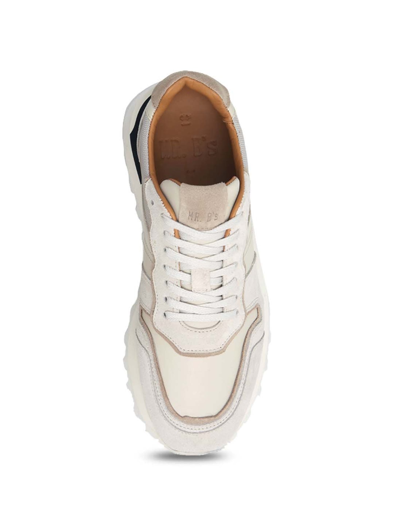 Aldo Men's White Casual Sneakers