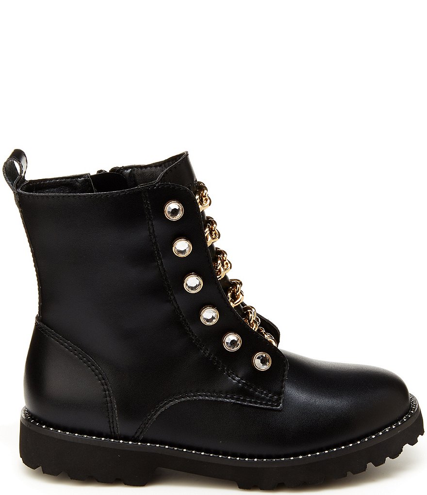 Kurt Geiger London Girls' Mini Bax Combat Boots (Toddler)