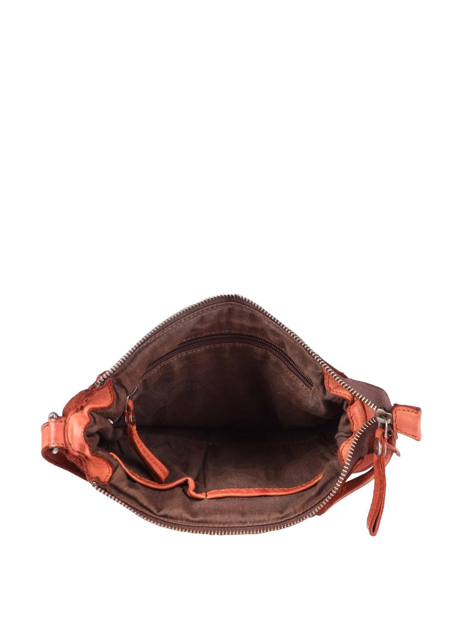 KOMPANERO Athena Tan Solid Sling Handbag