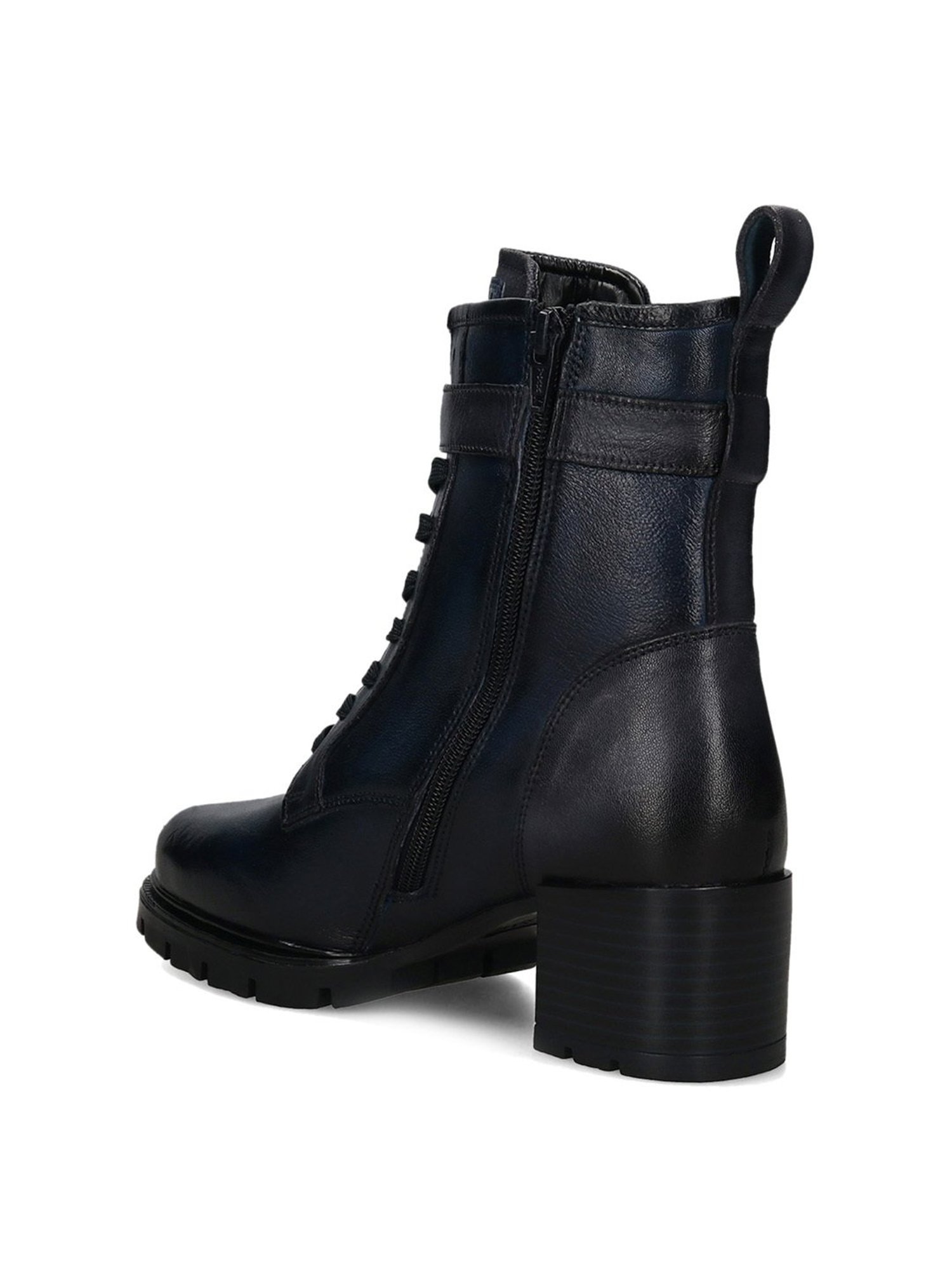 BAGATT Women's Yamila Dark Blue Derby Boots