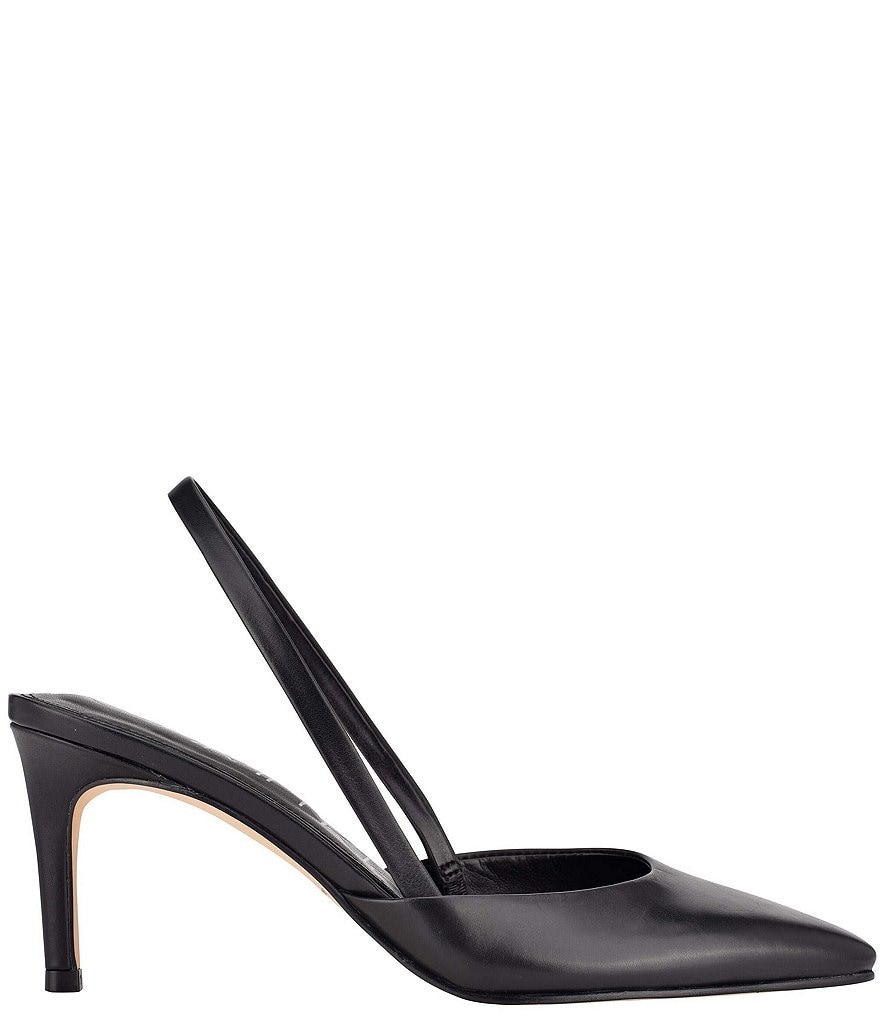 Deltan Tessa Croc-Embossed T-Strap Block Heel Pumps