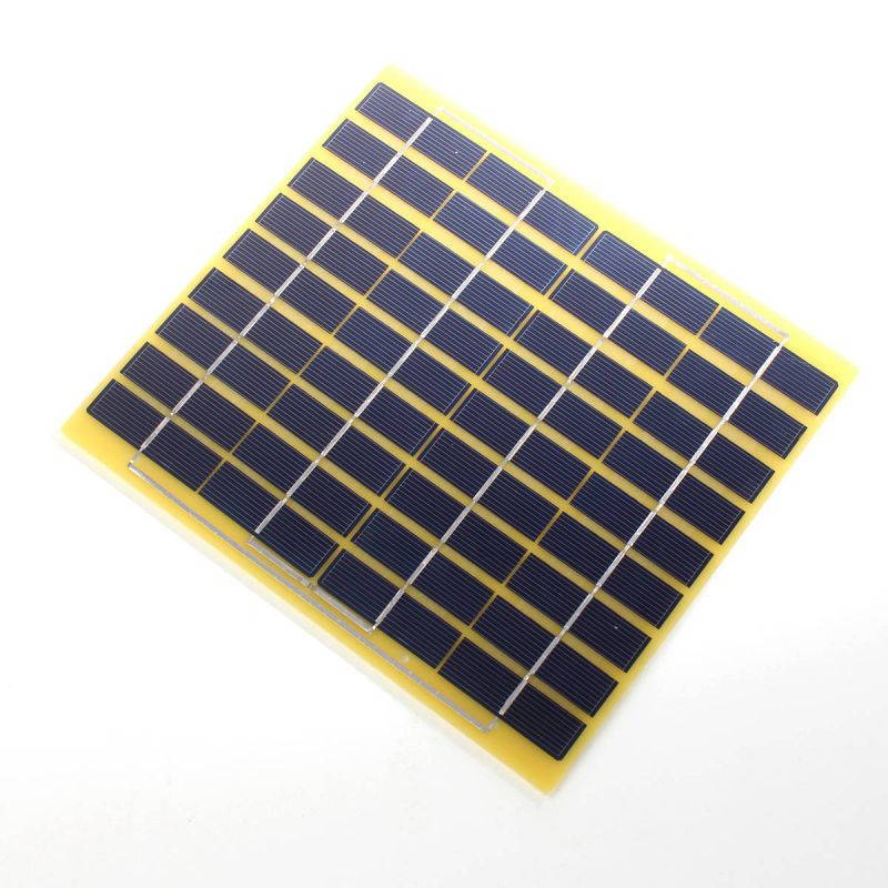 Universal 5W 18V 270mA Solar Panel Glass Fiber Module Charger Solar Cell
