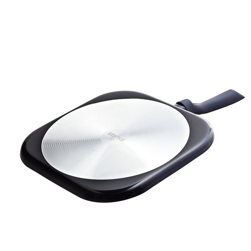 IMUSA 11" Ceramic Griddle with Soft Touch Handle Blue