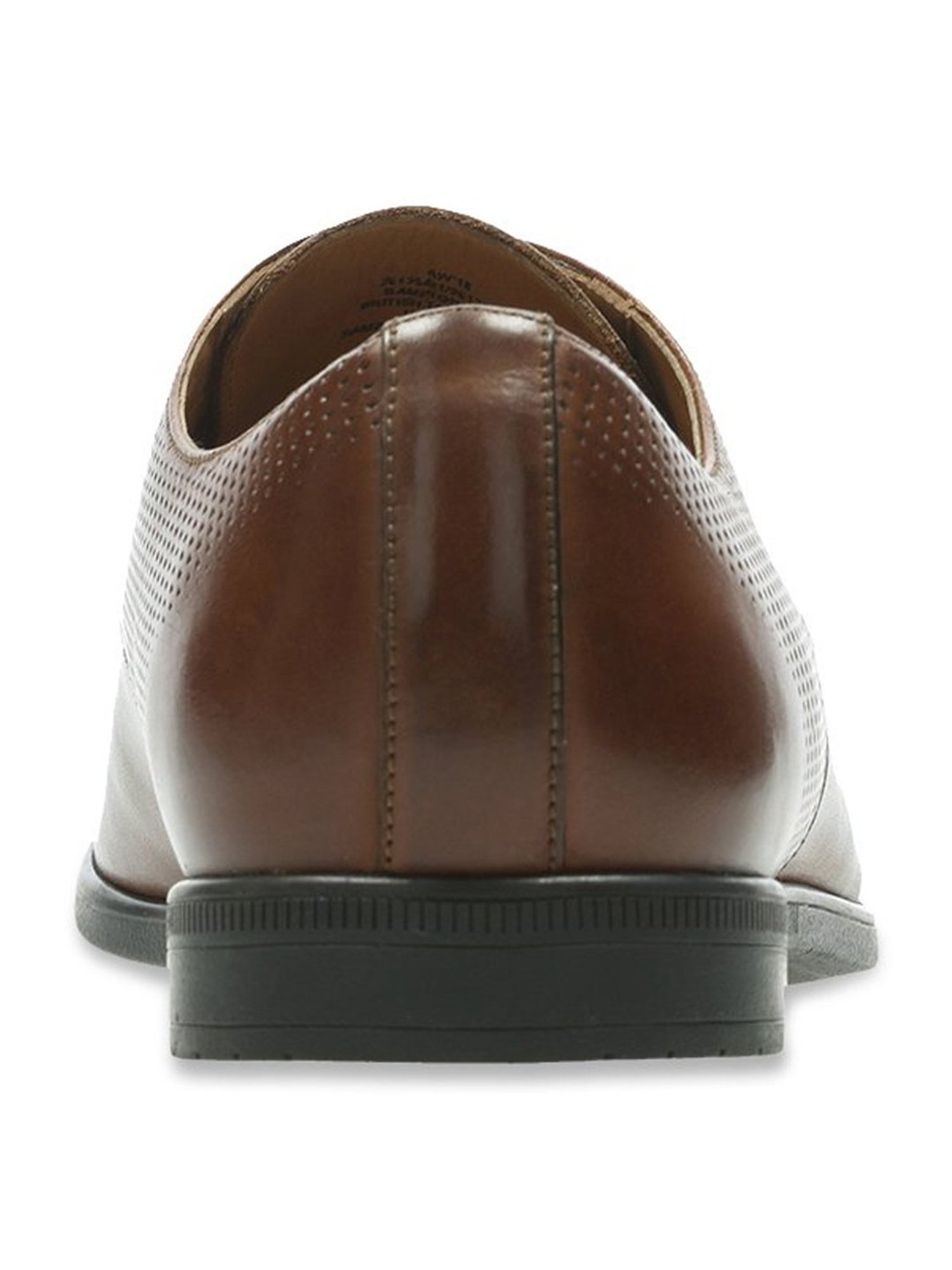 Clarks Men's Bampton Tan Derby Shoes