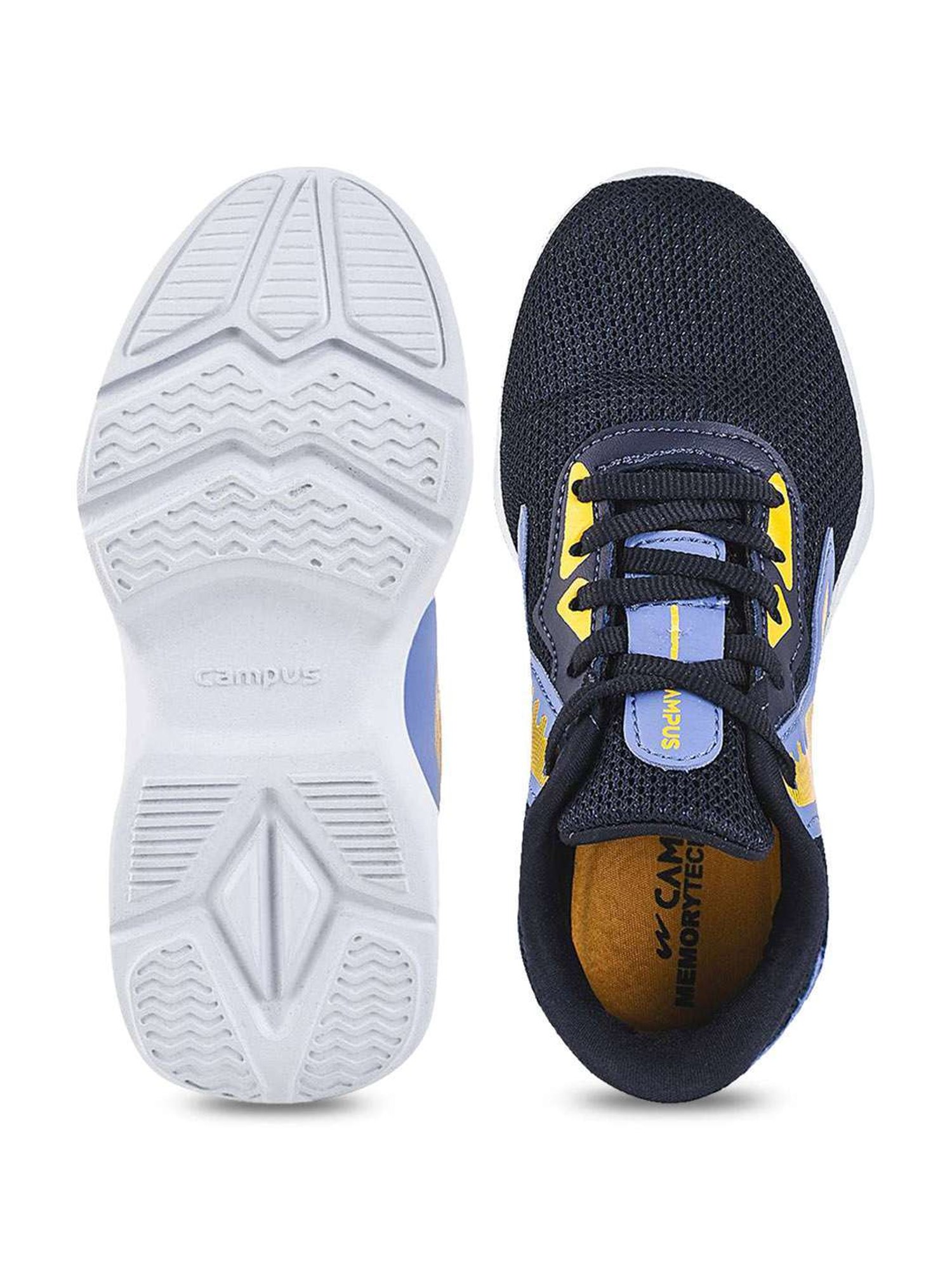 Campus Kids BLUTO Navy Running Shoes