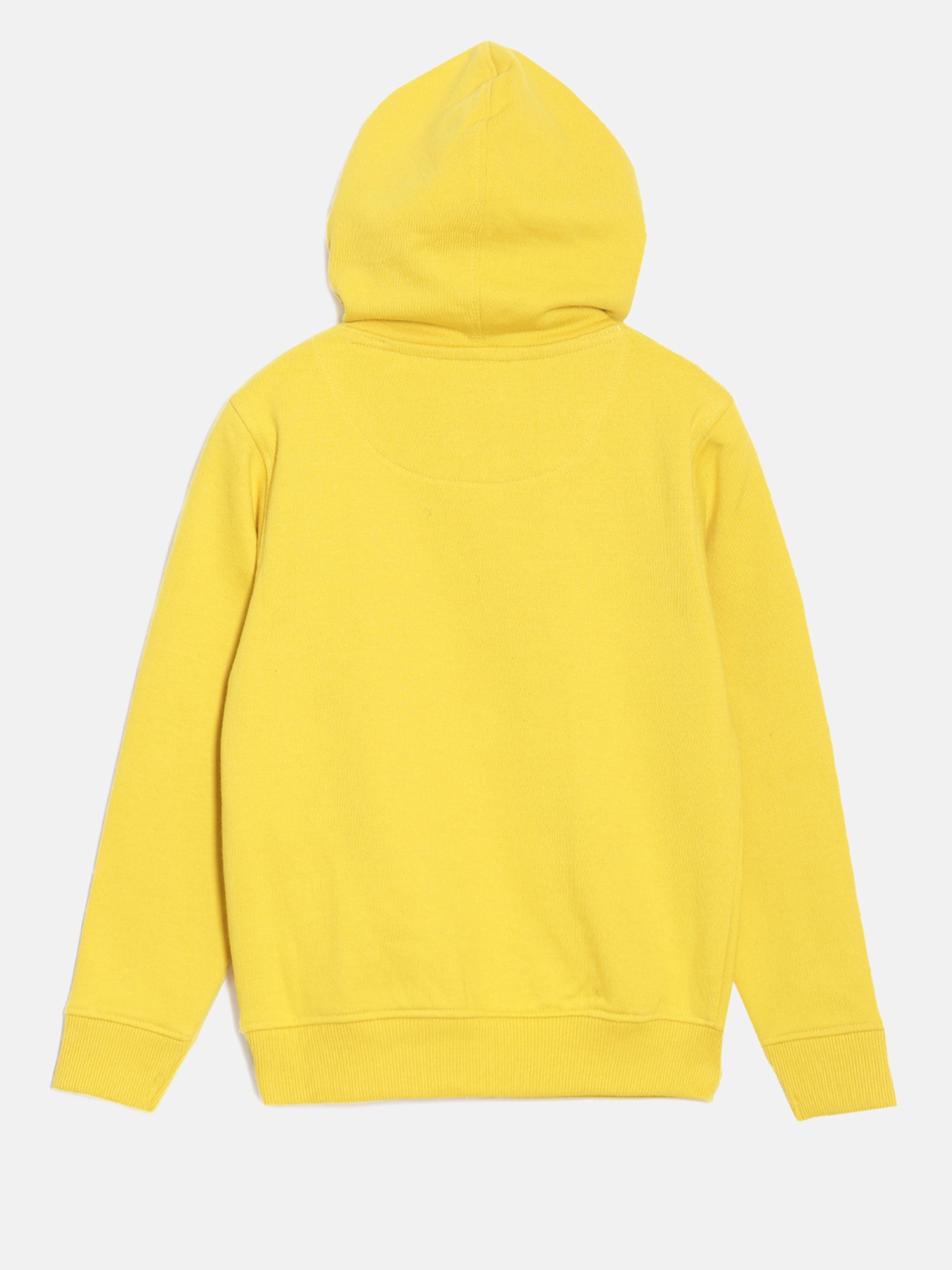 Dixcy Scott Originals Kids Yellow Printed Full Sleeves Hoodie