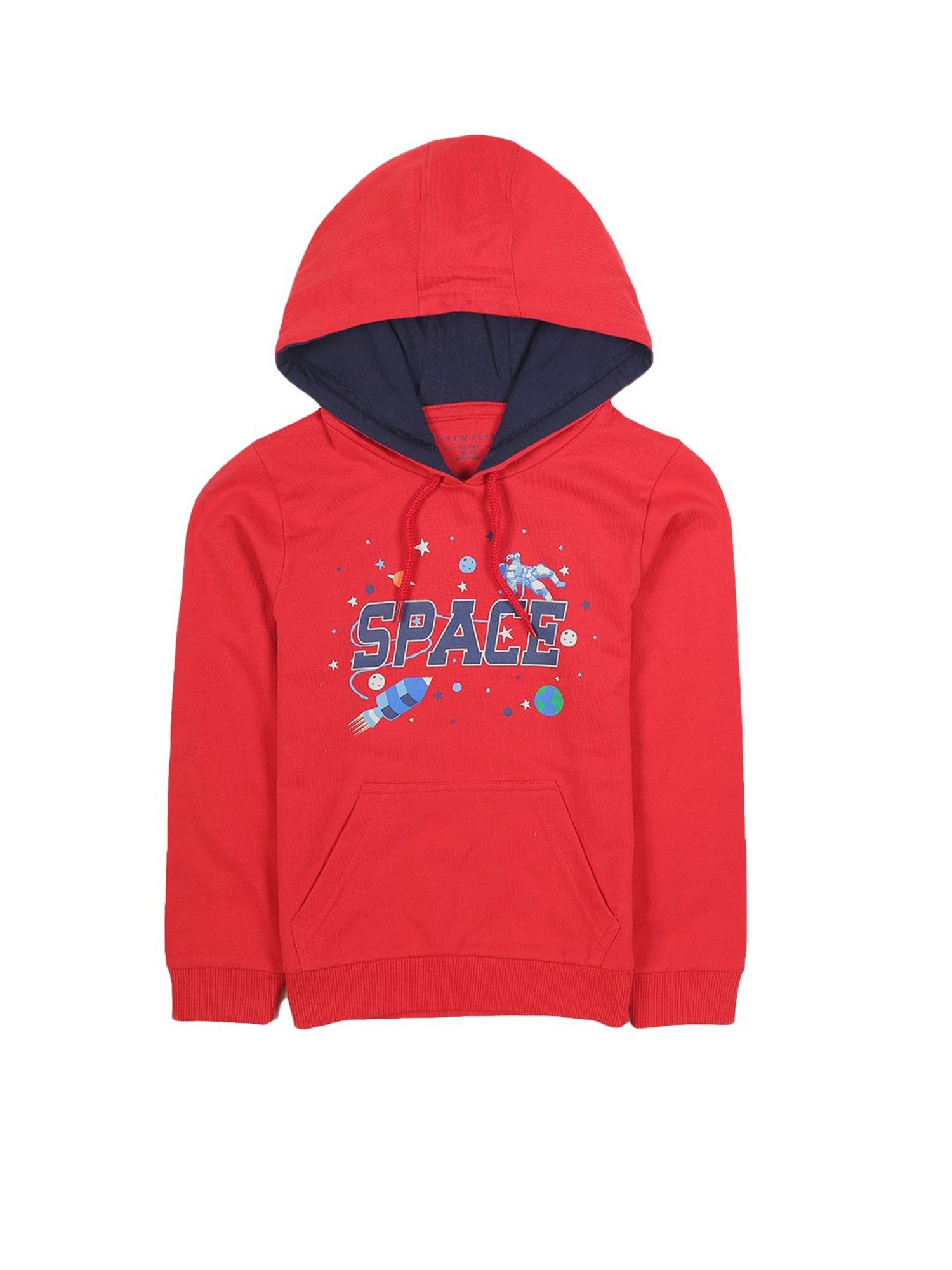 Plum Tree Kids Red Printed Sweatshirt