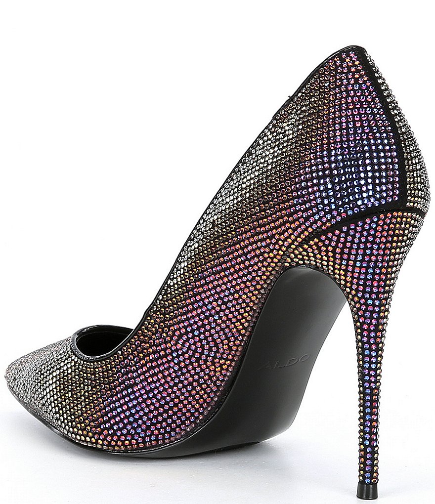 ALDO Stessy Multicolor Rhinestone Detail Stiletto Pumps