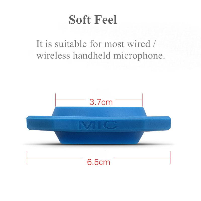 20 Pcs/Lot 4 Angle Anti Slip Rolling Wireless Microphone Roller Ring Mic Accessories Best quality