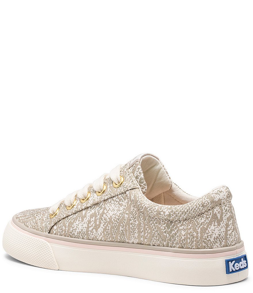 Keds Girls' Jumpkick Snake Print Lace-Up Sneakers (Toddler)
