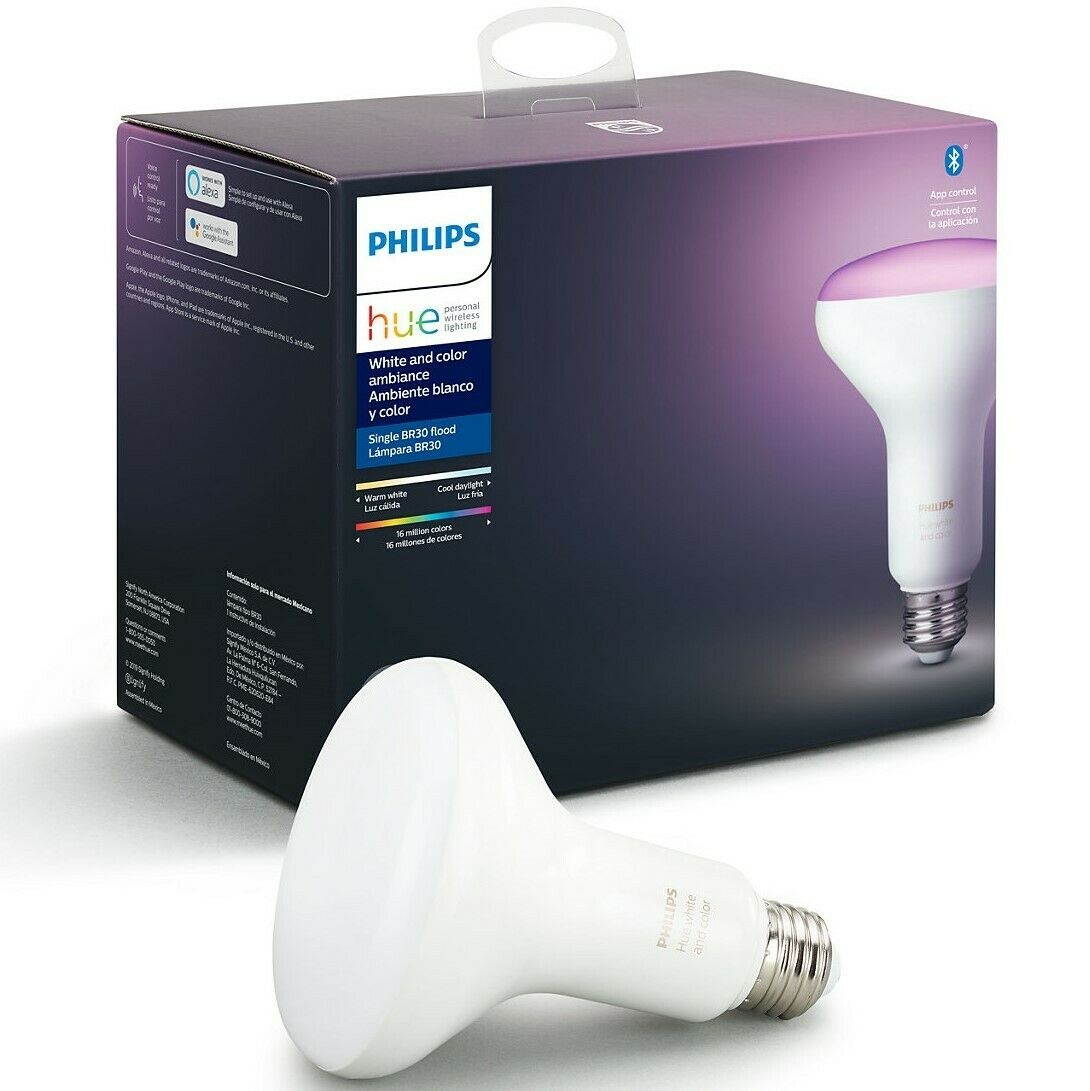 Hue White  Color Ambiance BR30 Bluetooth Smart LED Bulb - Multicolor