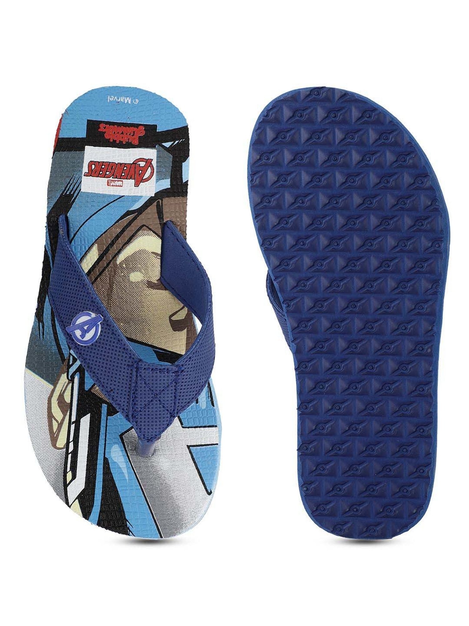 Disney by Bata Kids Blue Flip Flops