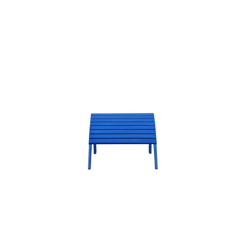 Adirondack Ottoman - Blue - Linon