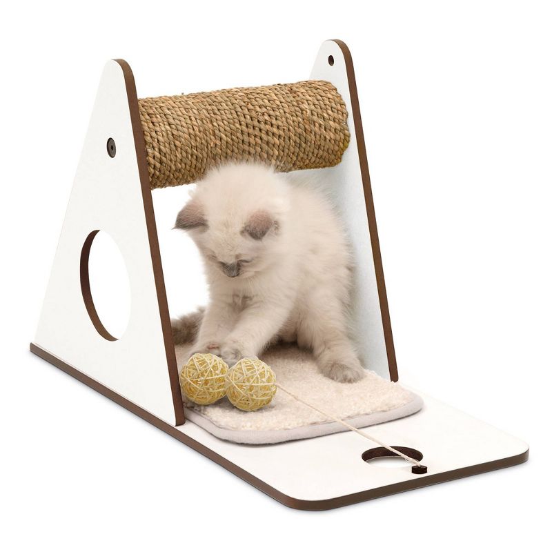 Catit Vesper V-Playstation Cat Scratcher - White