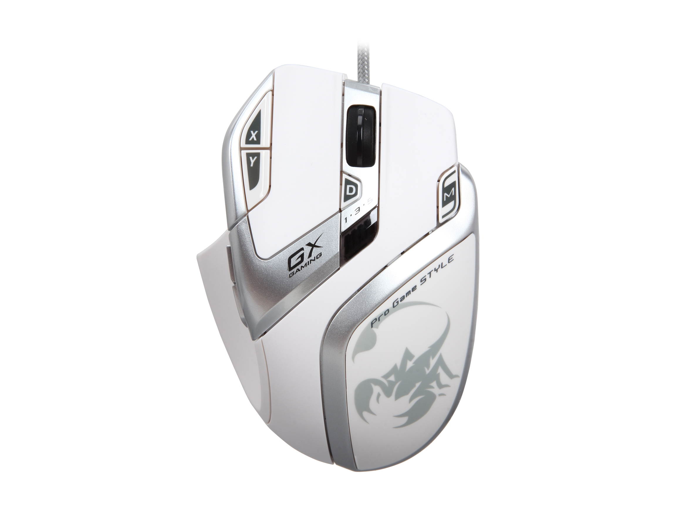 Genius DeathTaker White Edition 31040001101 Wired Laser Gaming Mouse