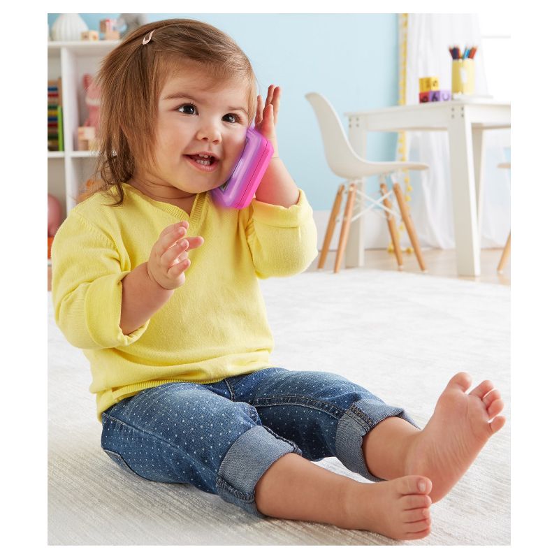 Fisher-Price Laugh and Learn Leave A Message Smart Phone Pink