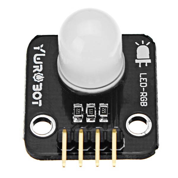 5Pcs Full Color LED Module 10mm Bright RGB Board Electronic Building Blocks