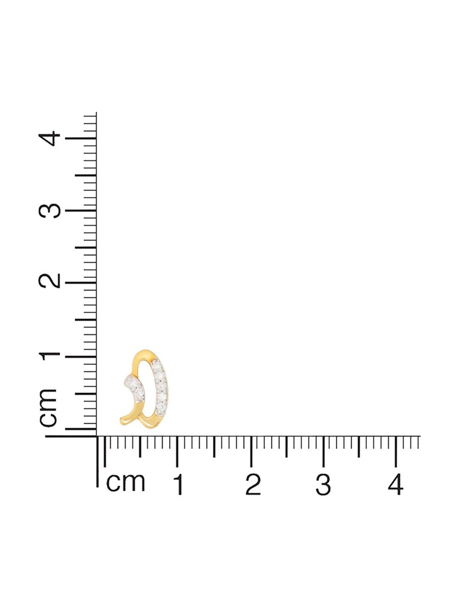 Waman Hari Pethe Jewellers 18k Gold & Diamond Earrings for Women