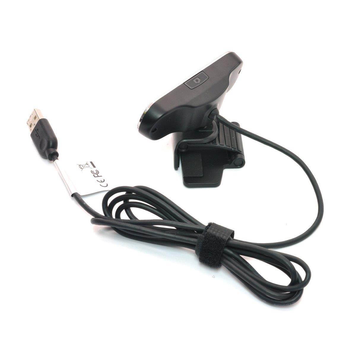 Gear Head WC8500HD Webcam - 2 Megapixel - Black, Silver - USB 2.0 - 8 Megapixel Interpolated - 1920 x 1080 Video - Auto-focus - Widescreen - Microphone