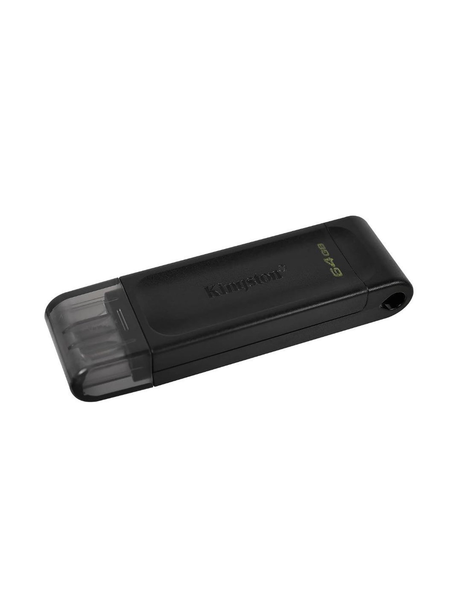 Kingston DataTraveler DT70 64 GB Type-C USB 3.2 Flash Drive (Black)