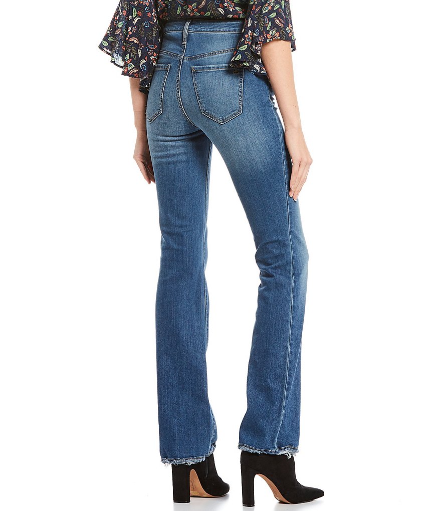 Miss Me Chloe Embellished Wing Flap Pocket Bootcut Jeans
