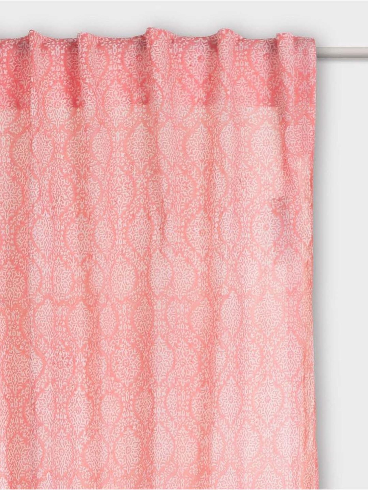 Fabindia Mahika Coral Cotton 56 GSM Cushions