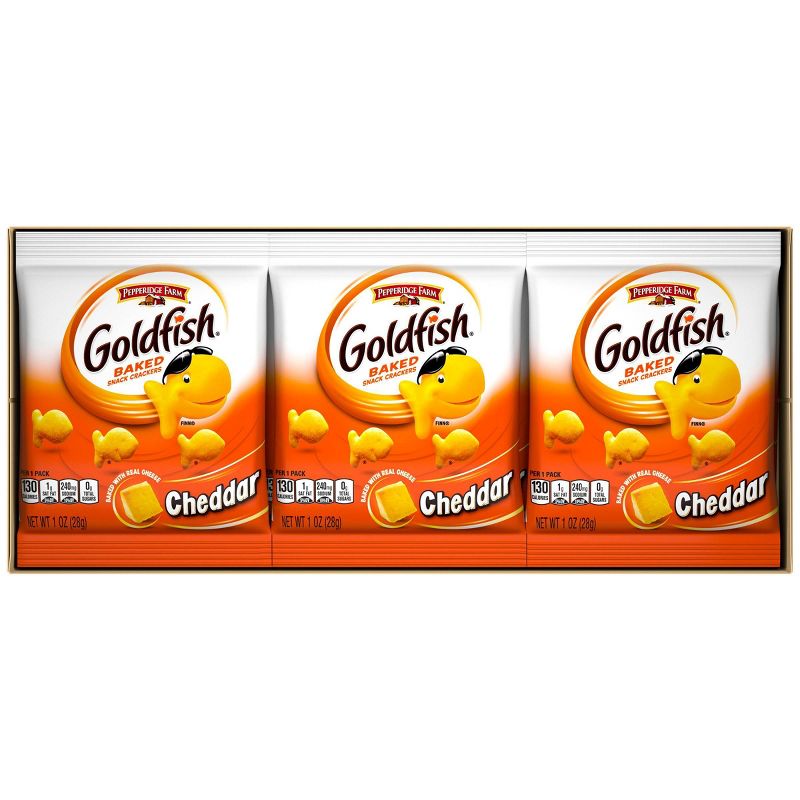 Pepperidge Farm Goldfish Cheddar Crackers - 1oz/9ct