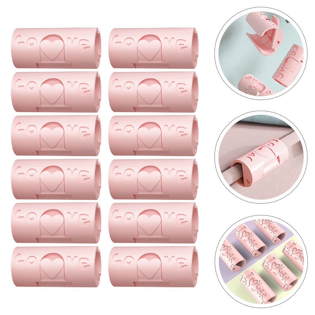 20 Sheets Colorful Dot Heart Shaped Stickers Scrapbook Decorative Stickers