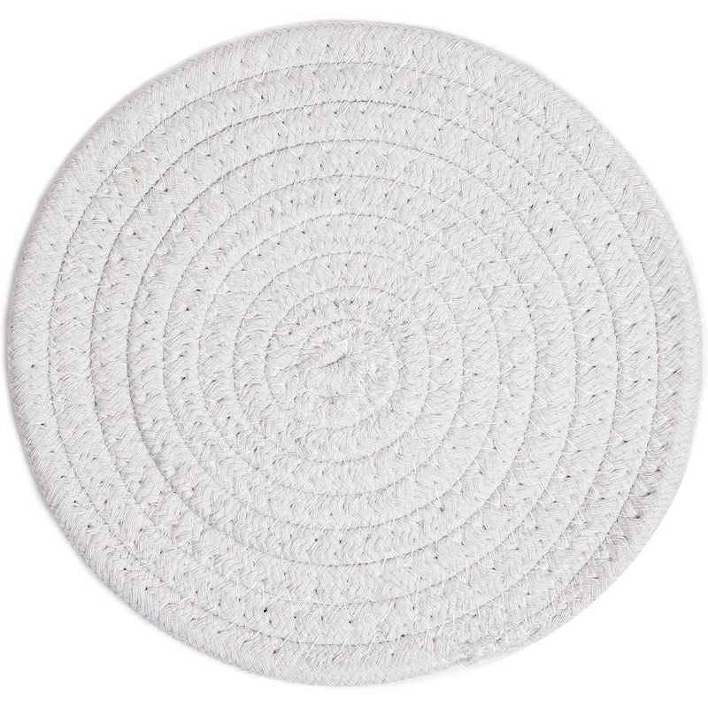 Home Basics Scroll Collection Steel Trivet, Bronze