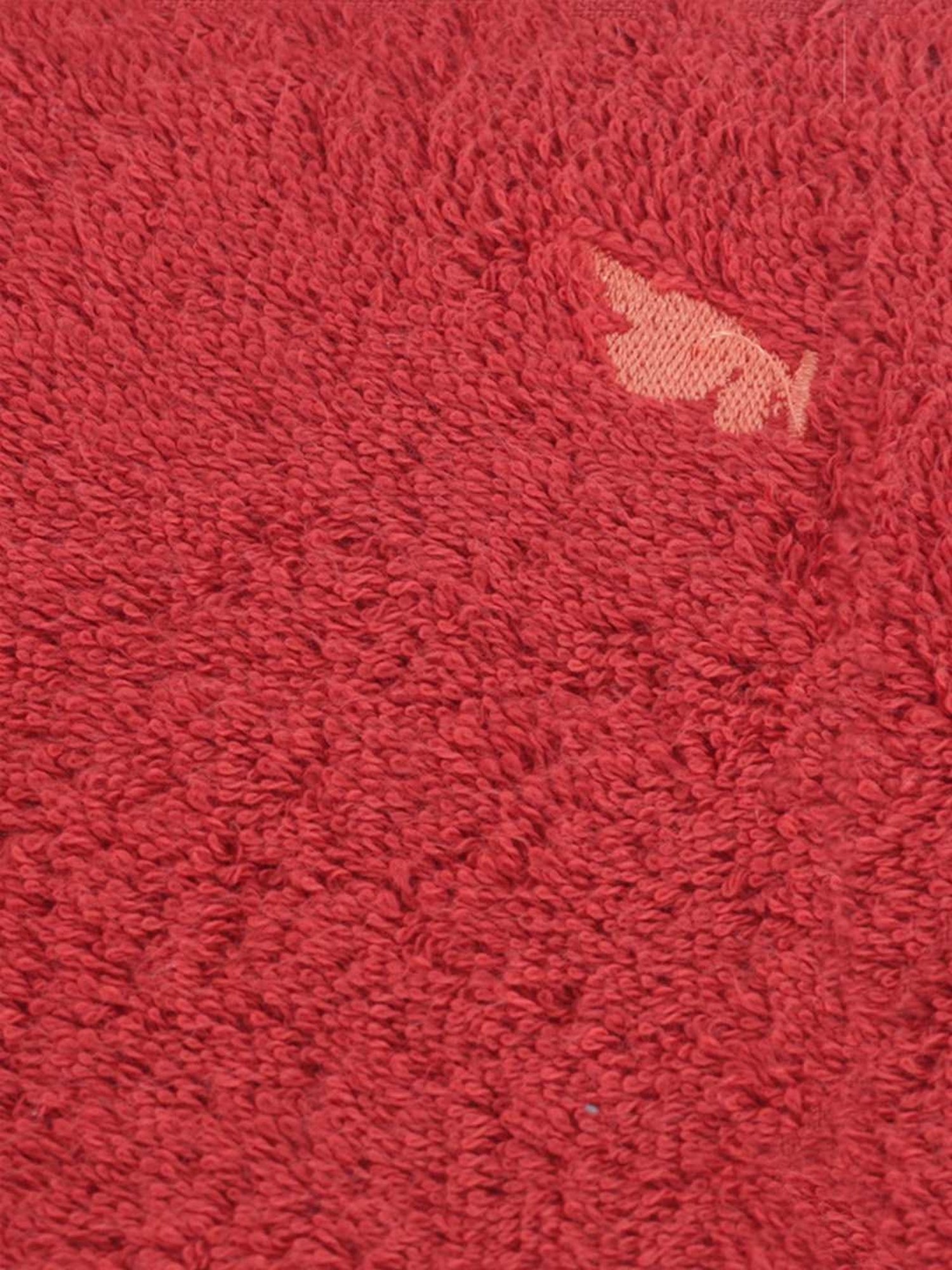 Maspar Red Cotton 550 GSM Face Cloths - Set of 4