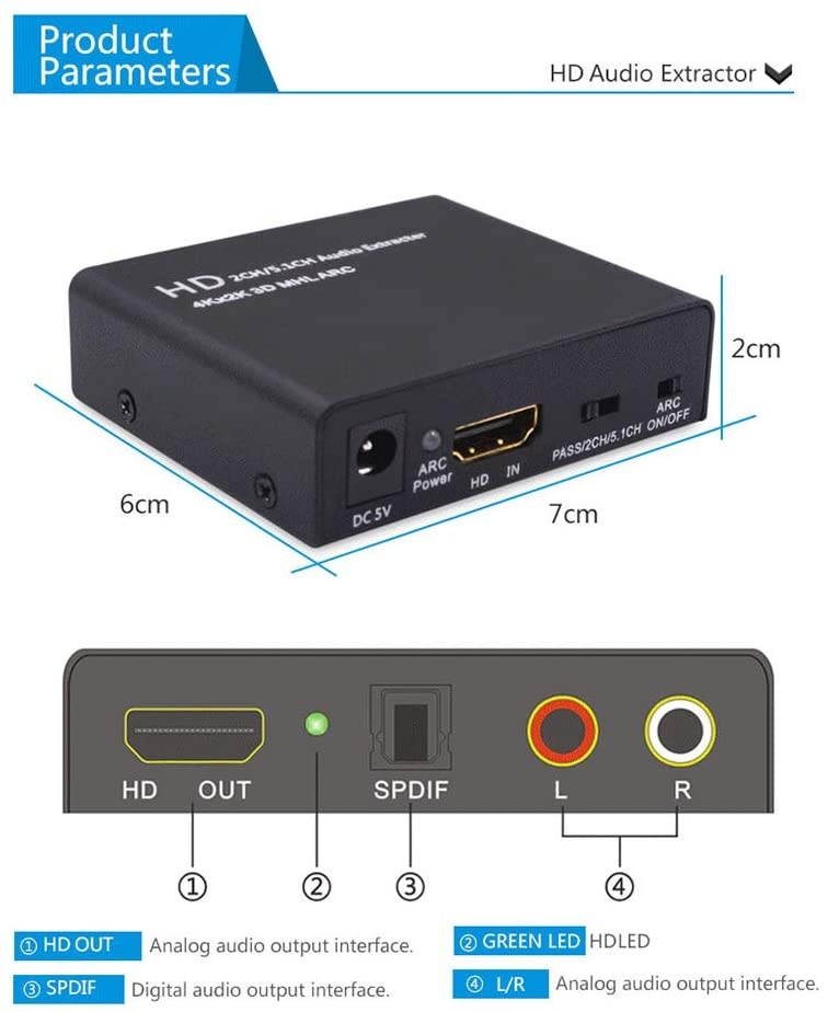 Modulator - RCA Composite to Coaxial - Converts Standard Definition Signals to Coax, Includes AV Cable