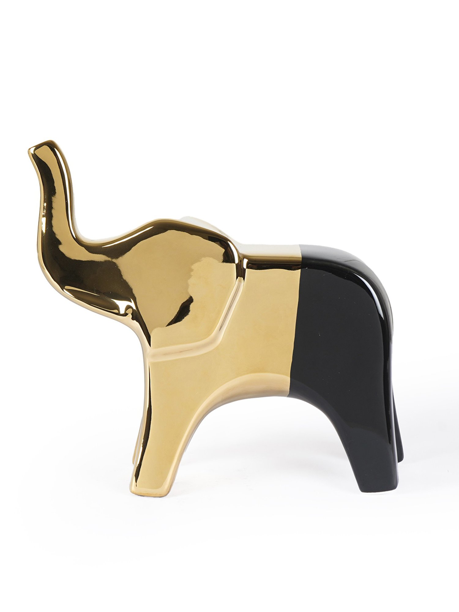 The Artment Nordic Elegance Gold Elephant Sculpture
