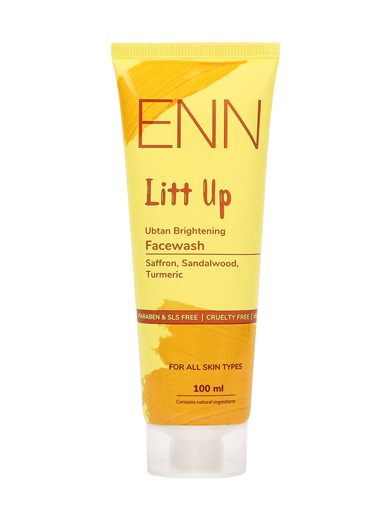 ENN Litt Up Ubtan Skin Brightening Face Wash & Face Scrub
