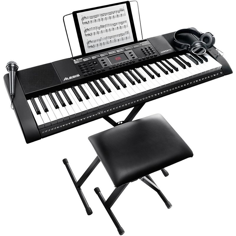 Alesis Harmony 61 MKII 61-Key Keyboard with Stand and Bench