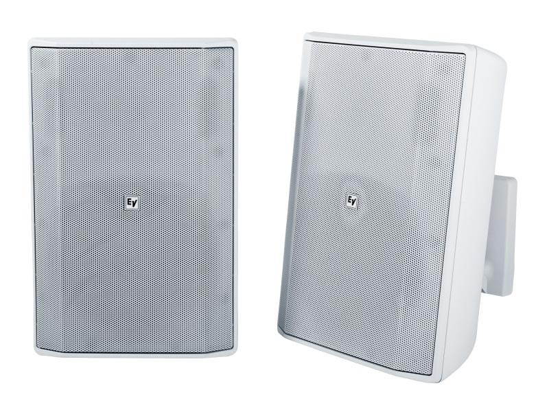 Electro-Voice EVIDS8.2TW 8 inch 70/100V Speaker Cabinet (White/Pair)