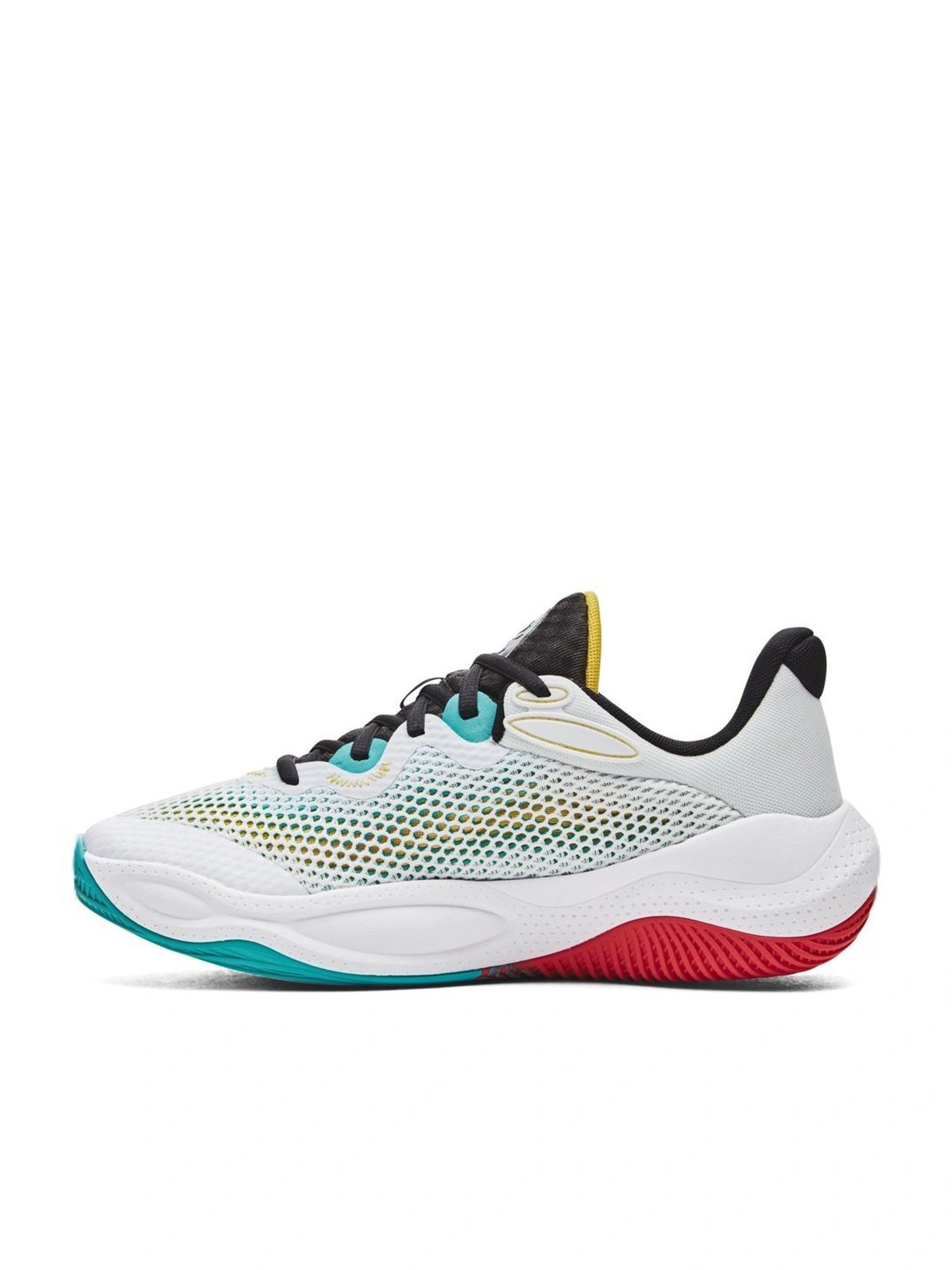 Under Armour Men's CURRY SPLASH 24 AP White Running Shoes