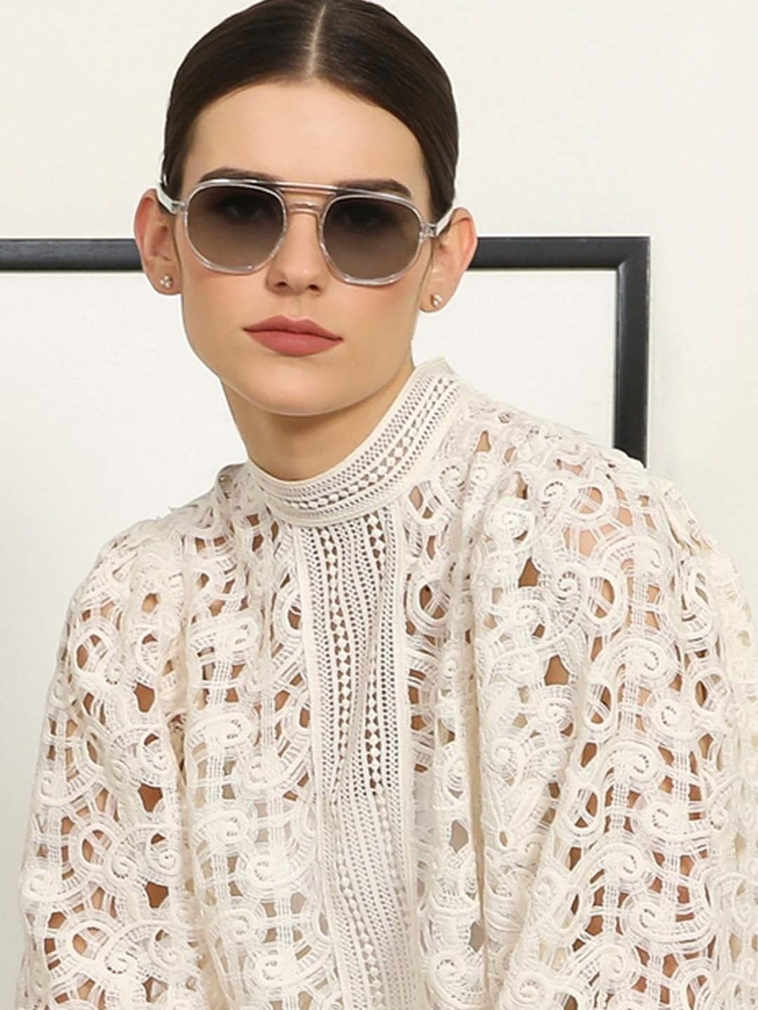 John Jacobs JJ S13312 Grey Aviator