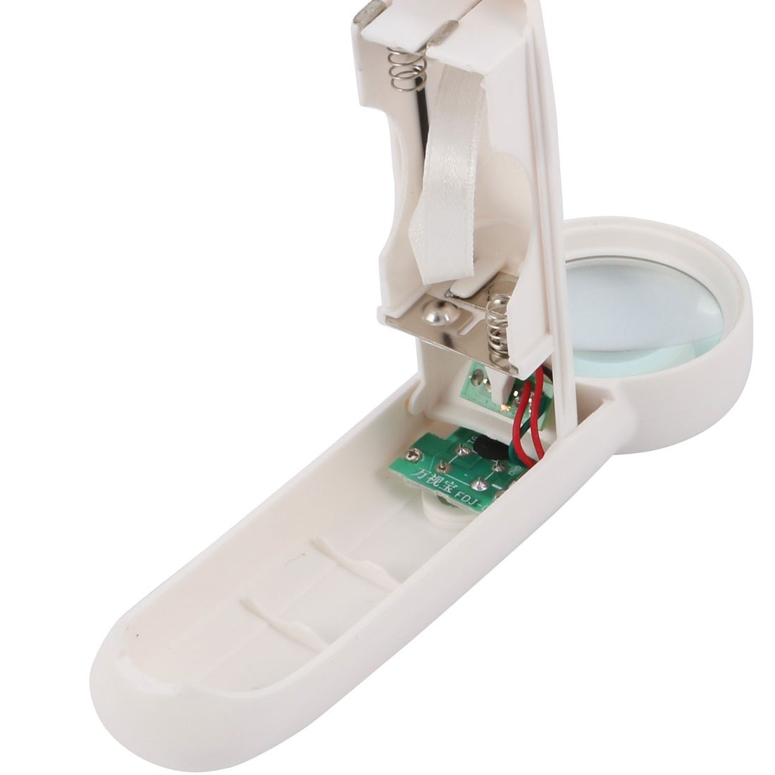 15x Hand Hold Coin Stamp Jewelry Appraisal Led Magnifier Magnifying Glass