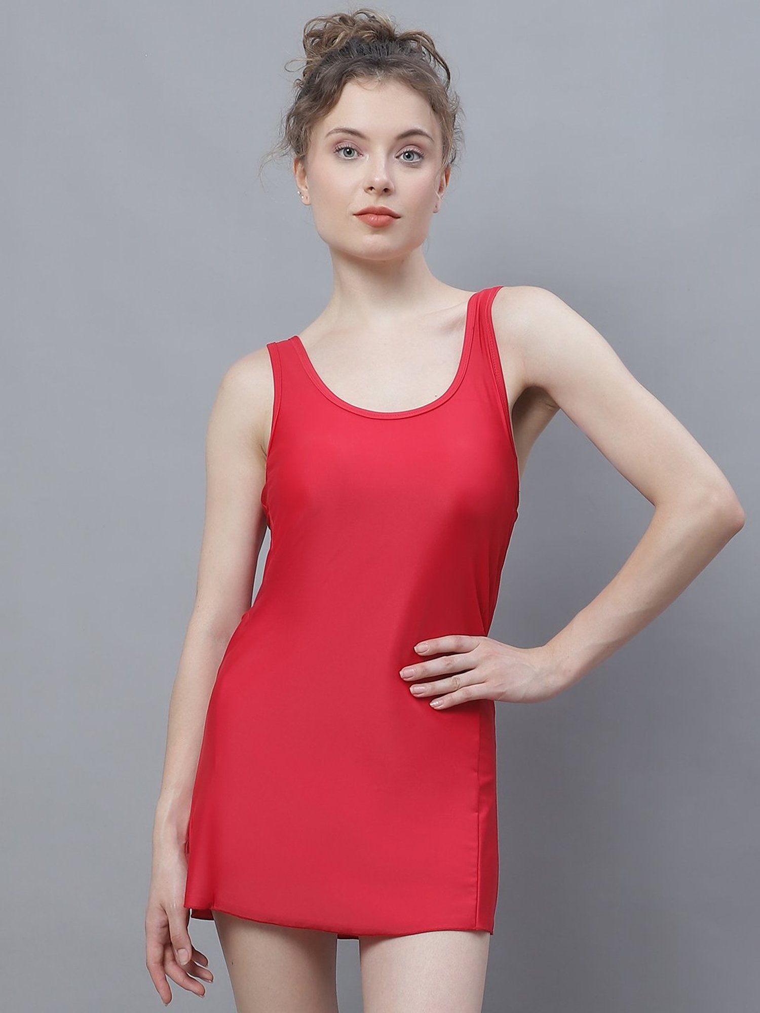 TAG 7 Red Swimwear Dress