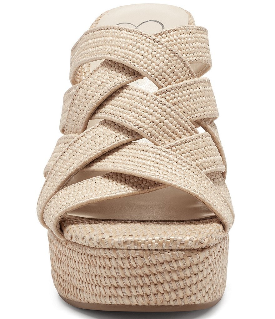 Jessica Simpson Siane Woven Banded Wedges