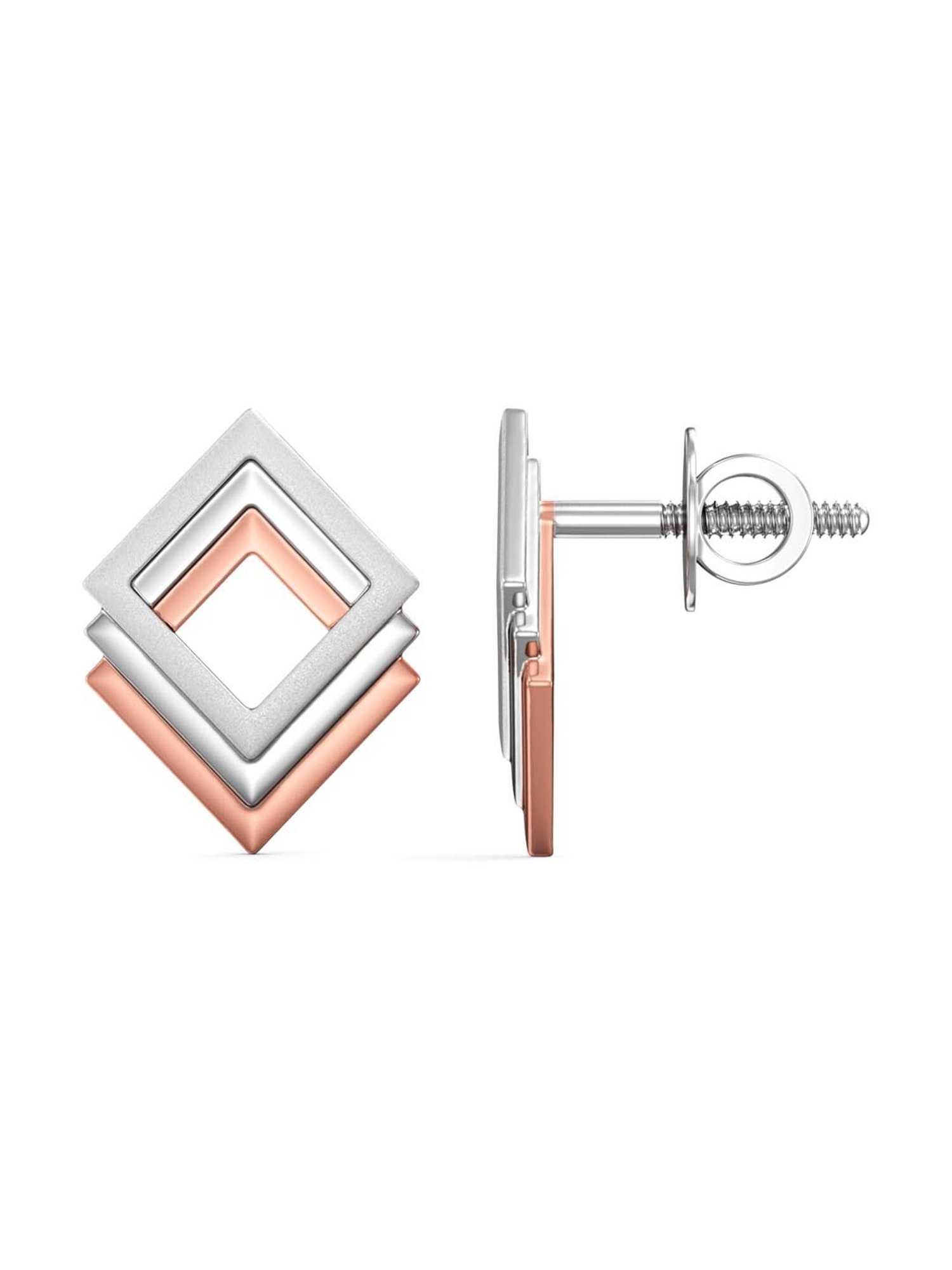 Joyalukkas 950 Platinum Luxurious Earrings