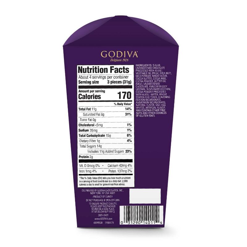 Godiva Double Chocolate Domes - 4.3oz